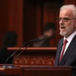 Talat Xhaferi dorëzoi në Kuvend propozimin për shkarkimin e ministrave të Taravarit