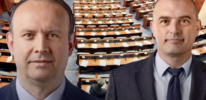 TV21  Afrim Gashi dhe Halil Snopçe  kandidatët e VLEN it për kryetar të Kuvendit 