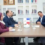 Murtezani mirëpret në Shkup, kryetarin e Këshillit Evropian, Antonio Koshta